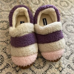 💥Lands End Sherpa Fleece Bootie House Slippers💥